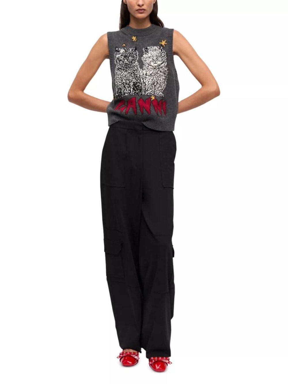 Ganni Trouser Cargo Pants